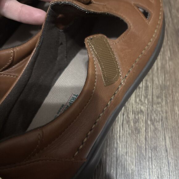 SAS Roamer Women's Sz 8 M Saddle Brown Leather Comfort Shoes - Picture 9 of 9